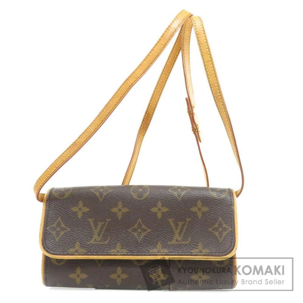 Louis Vuitton Pochette Twin Monogram Shoulder Bag Canvas - Picture 1 of 11